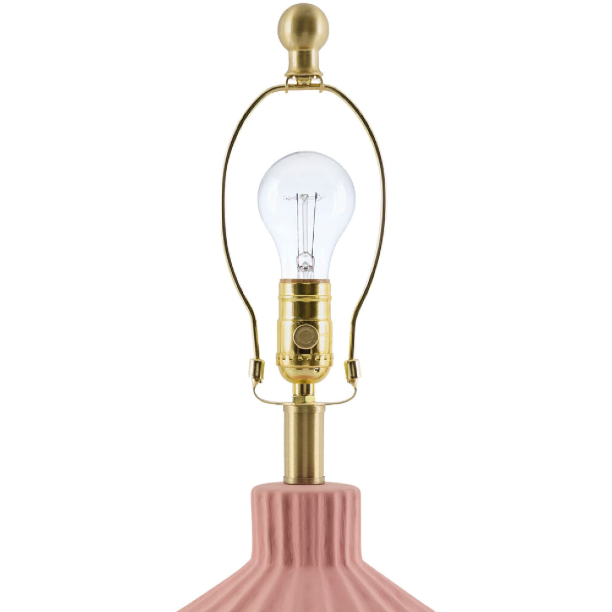 Modern European furniture - Fluted Ceramic Accent Table Lamp - www.oroa.com