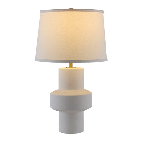 Modern European furniture - White Ceramic Modern Table Lamp - www.oroa.com