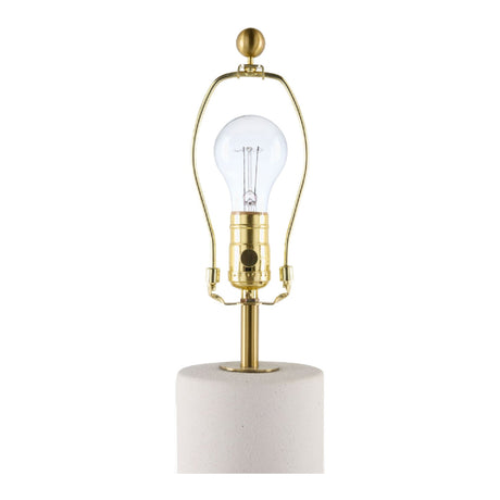 Modern European furniture - White Ceramic Modern Table Lamp - www.oroa.com