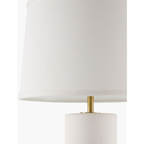 Modern European furniture - White Ceramic Modern Table Lamp - www.oroa.com
