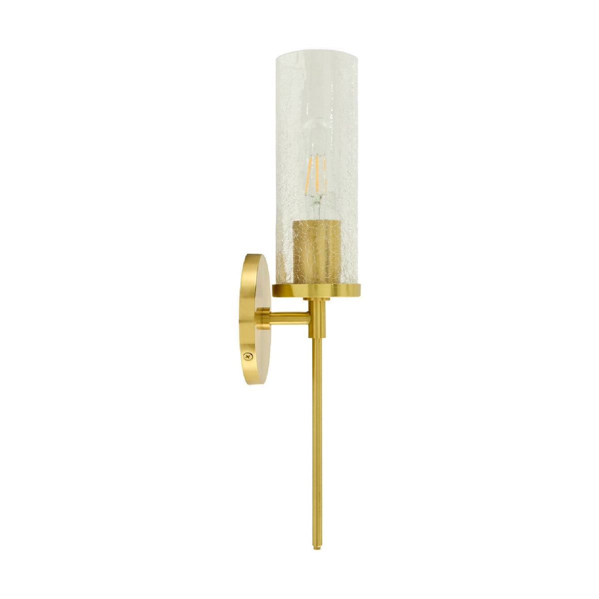 Modern European furniture - Clear Glass Tube Wall Lamp - www.oroa.com