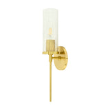 Modern European furniture - Clear Glass Tube Wall Lamp - www.oroa.com