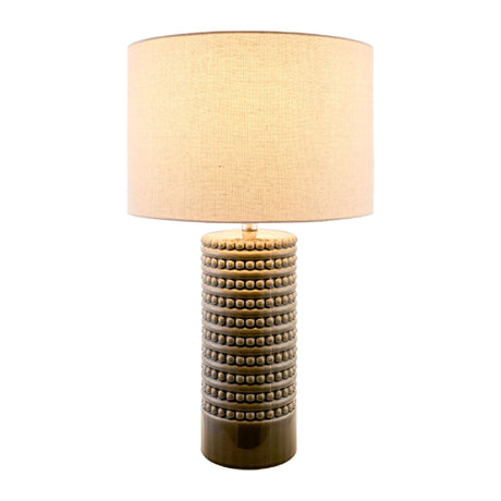 Modern European furniture - Glazed Ceramic Accent Table Lamp - www.oroa.com