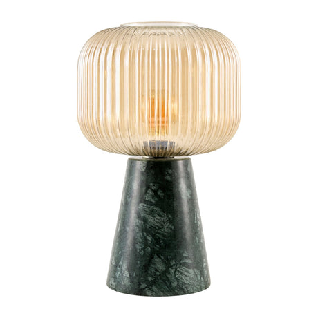 Modern European furniture - Green Marble Accent Table Lamp - www.oroa.com