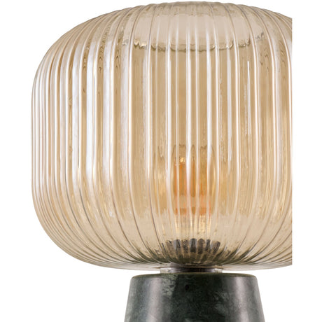 Modern European furniture - Green Marble Accent Table Lamp - www.oroa.com