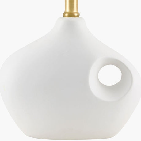 Modern European furniture - Pleated Linen Accent Table Lamp - www.oroa.com