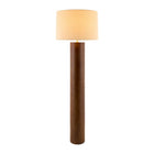 Modern European furniture - Cylindrical Rubberwood Accent Floor Lamp - www.oroa.com