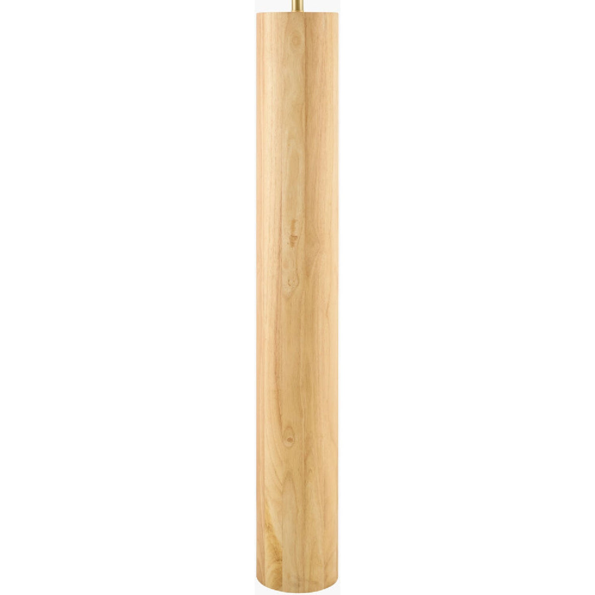 Modern European furniture - Cylindrical Rubberwood Accent Floor Lamp - www.oroa.com