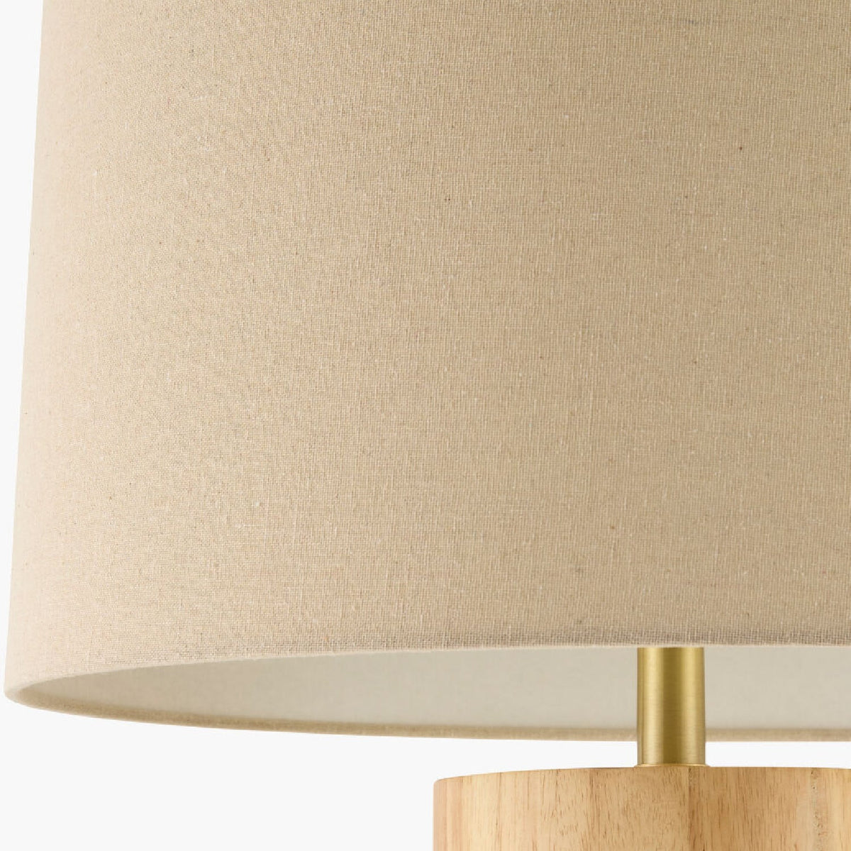 Modern European furniture - Cylindrical Rubberwood Accent Floor Lamp - www.oroa.com