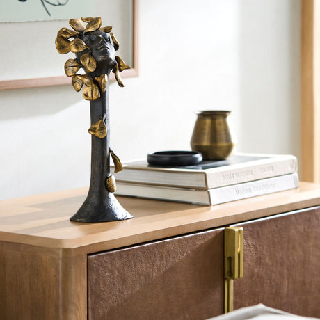 Modern European furniture - Bronze Antiqued Sculpture - www.oroa.com