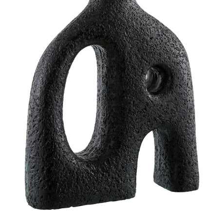 Modern European furniture - Abstract Carved Base Table Lamp - www.oroa.com