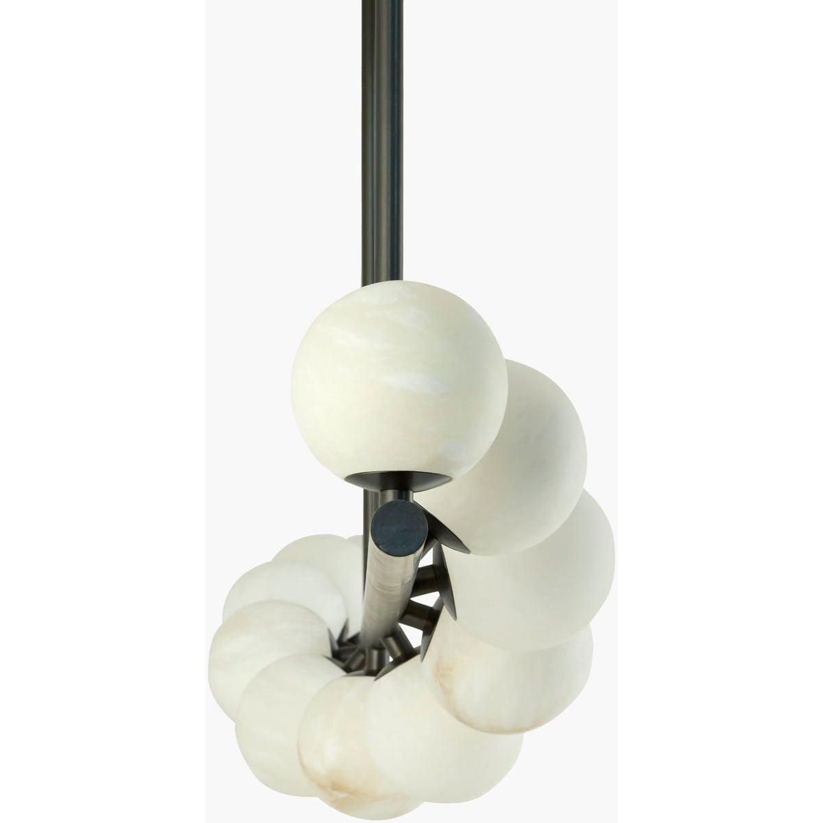 Modern European furniture - White Stone 11-Light Pendant Lamp - www.oroa.com