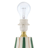 Modern European furniture - Striped Ceramic Accent Table Lamp - www.oroa.com