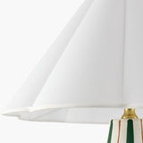 Modern European furniture - Striped Ceramic Accent Table Lamp - www.oroa.com