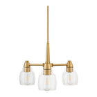 Modern European furniture - Iron Framed Glass Chandelier - www.oroa.com