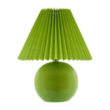 Modern European furniture - Pleated Fabric Shade Table Lamp - www.oroa.com