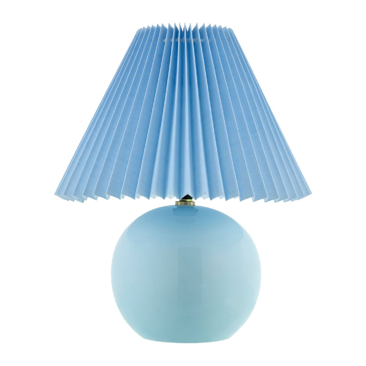 Modern European furniture - Pleated Fabric Shade Table Lamp - www.oroa.com