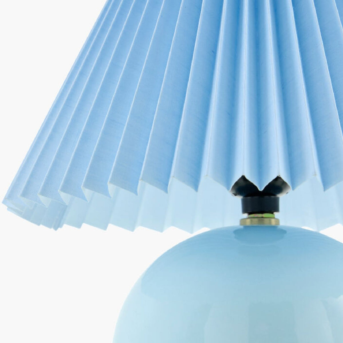 Modern European furniture - Pleated Fabric Shade Table Lamp - www.oroa.com