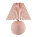 Modern European furniture - Pleated Fabric Shade Table Lamp - www.oroa.com
