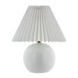 Modern European furniture - Pleated Fabric Shade Table Lamp - www.oroa.com