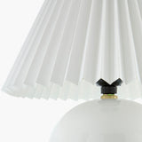 Modern European furniture - Pleated Fabric Shade Table Lamp - www.oroa.com