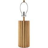 Modern European furniture - Ridged Ceramic Accent Table Lamp - www.oroa.com