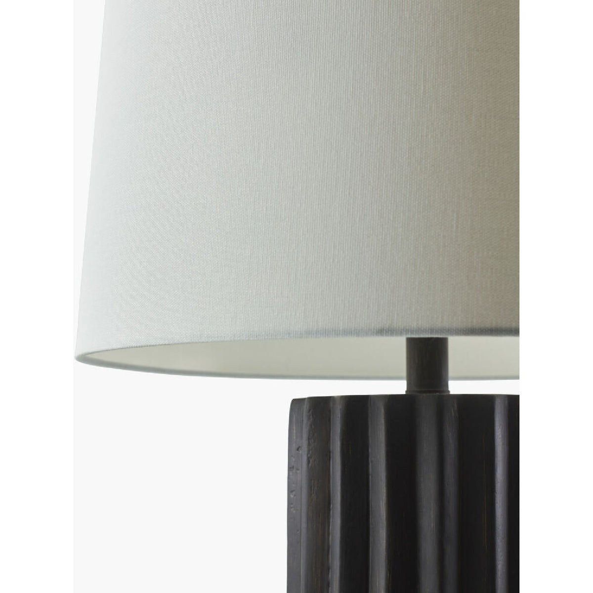 Modern European furniture - Ridged Ceramic Accent Table Lamp - www.oroa.com