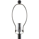 Modern European furniture - Ridged Ceramic Accent Table Lamp - www.oroa.com