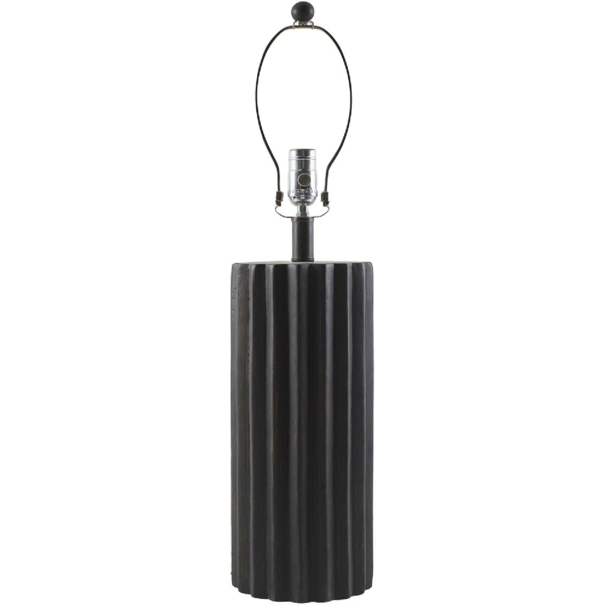 Modern European furniture - Ridged Ceramic Accent Table Lamp - www.oroa.com