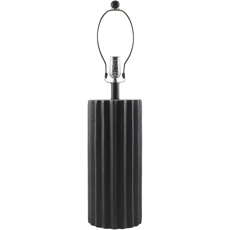 Modern European furniture - Ridged Ceramic Accent Table Lamp - www.oroa.com