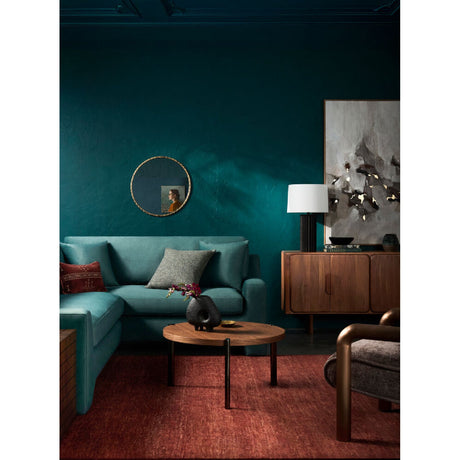 Modern European furniture - Ridged Ceramic Accent Table Lamp - www.oroa.com