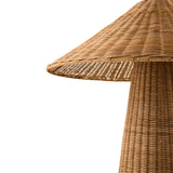 Modern European furniture - Brown Rattan Accent Floor Lamp - www.oroa.com