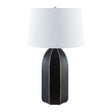 Modern European furniture - Black Ceramic Modern Table Lamp - www.oroa.com