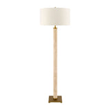 Modern European furniture - Beige Marble Accent Floor Lamp - www.oroa.com