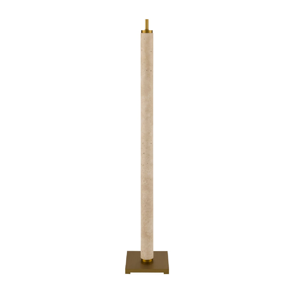 Modern European furniture - Beige Marble Accent Floor Lamp - www.oroa.com