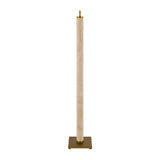 Modern European furniture - Beige Marble Accent Floor Lamp - www.oroa.com