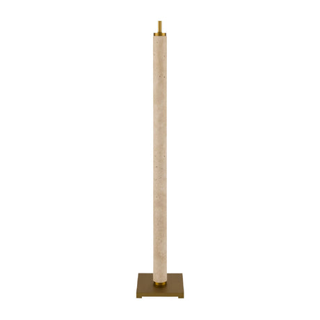 Modern European furniture - Beige Marble Accent Floor Lamp - www.oroa.com