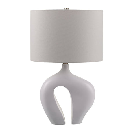 Modern European furniture - White Abstract Sculpture Table Lamp - www.oroa.com