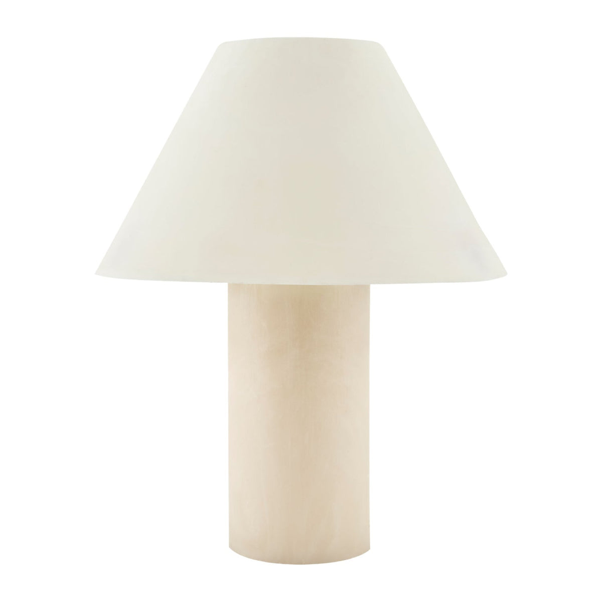 Modern European furniture - Ivory Empire Linen Table Lamp - www.oroa.com