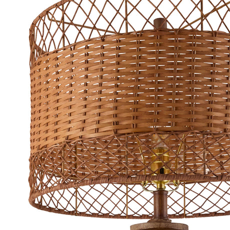 Modern European furniture - Stacked Circular Base Floor Lamp - www.oroa.com