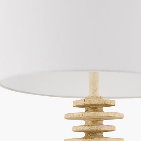 Modern European furniture - Stacked Circular Base Floor Lamp - www.oroa.com