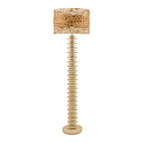 Modern European furniture - Stacked Circular Base Floor Lamp - www.oroa.com