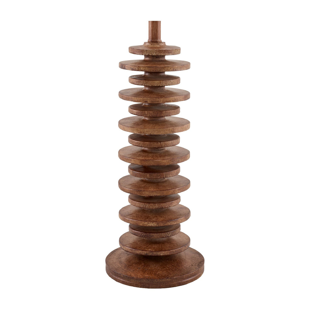 Modern European furniture - Stacked Circular Base Table Lamp - www.oroa.com