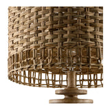 Modern European furniture - Braided Seagrass Accent Table Lamp - www.oroa.com