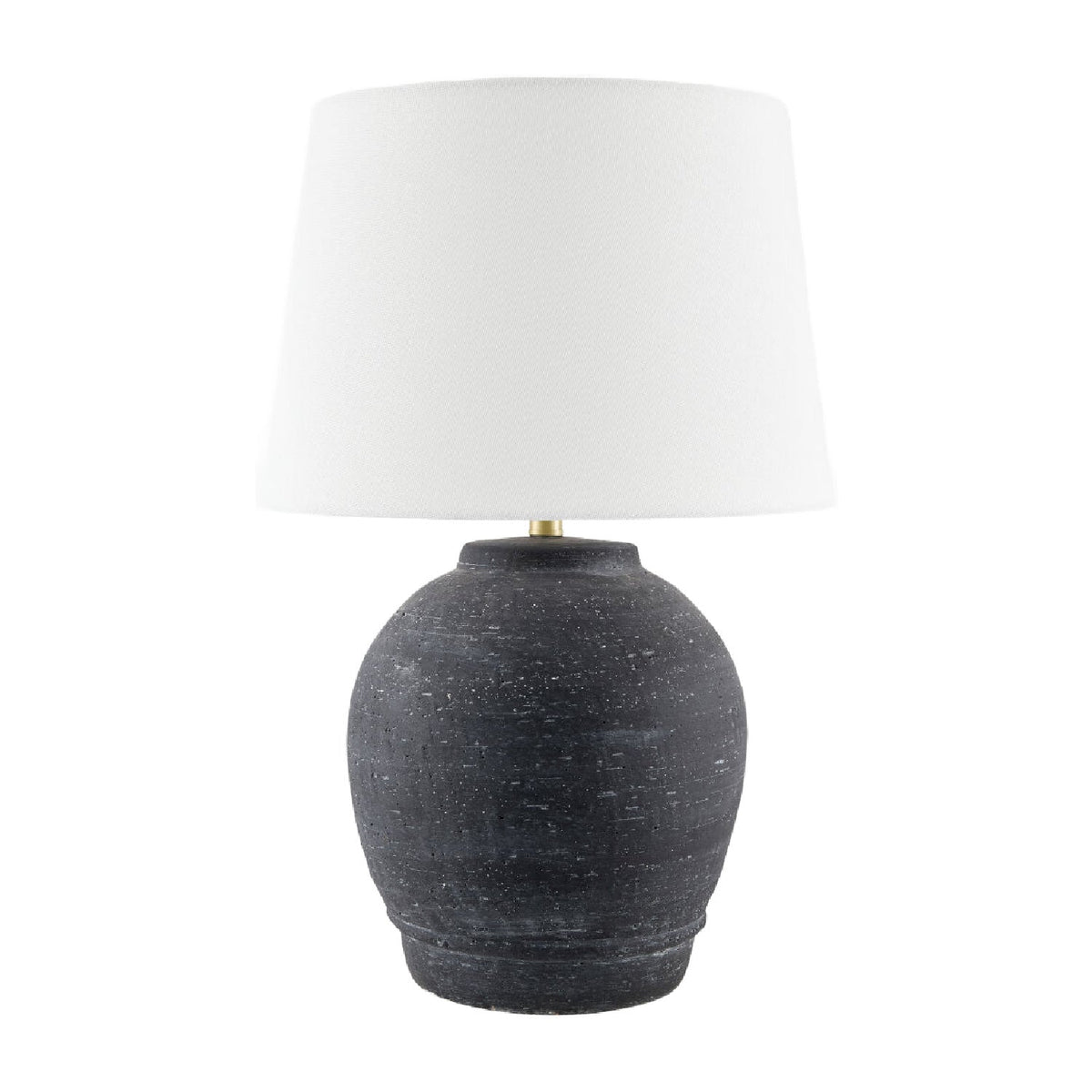 Modern European furniture - Black Ceramic Accent Table Lamp - www.oroa.com