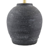 Modern European furniture - Black Ceramic Accent Table Lamp - www.oroa.com