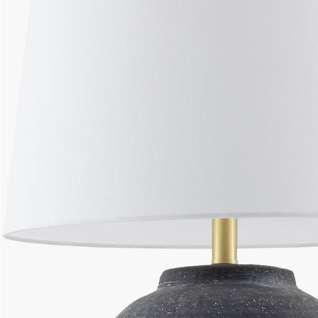 Modern European furniture - Black Ceramic Accent Table Lamp - www.oroa.com