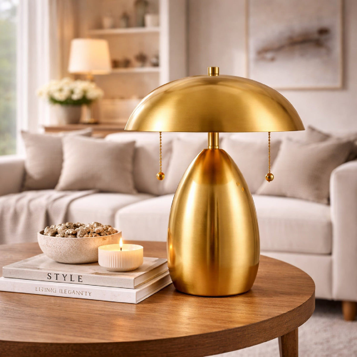 Modern European furniture - Modern Minimalist 2-Light Table Lamp - www.oroa.com