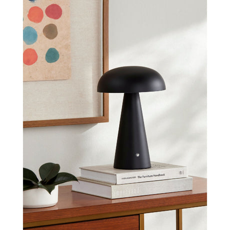 Modern European furniture - Hand-Painted Semi-Dome Table Lamp - www.oroa.com