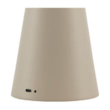Modern European furniture - Hand-Painted Semi-Dome Table Lamp - www.oroa.com